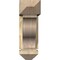 Ekena Millwork Funston Arts and Crafts Rough Sawn Bracket w/ Offset Brace, Douglas Fir, 6"W x 18"D x 18"H BKT0604X18X18FST03RDF - alternate 2